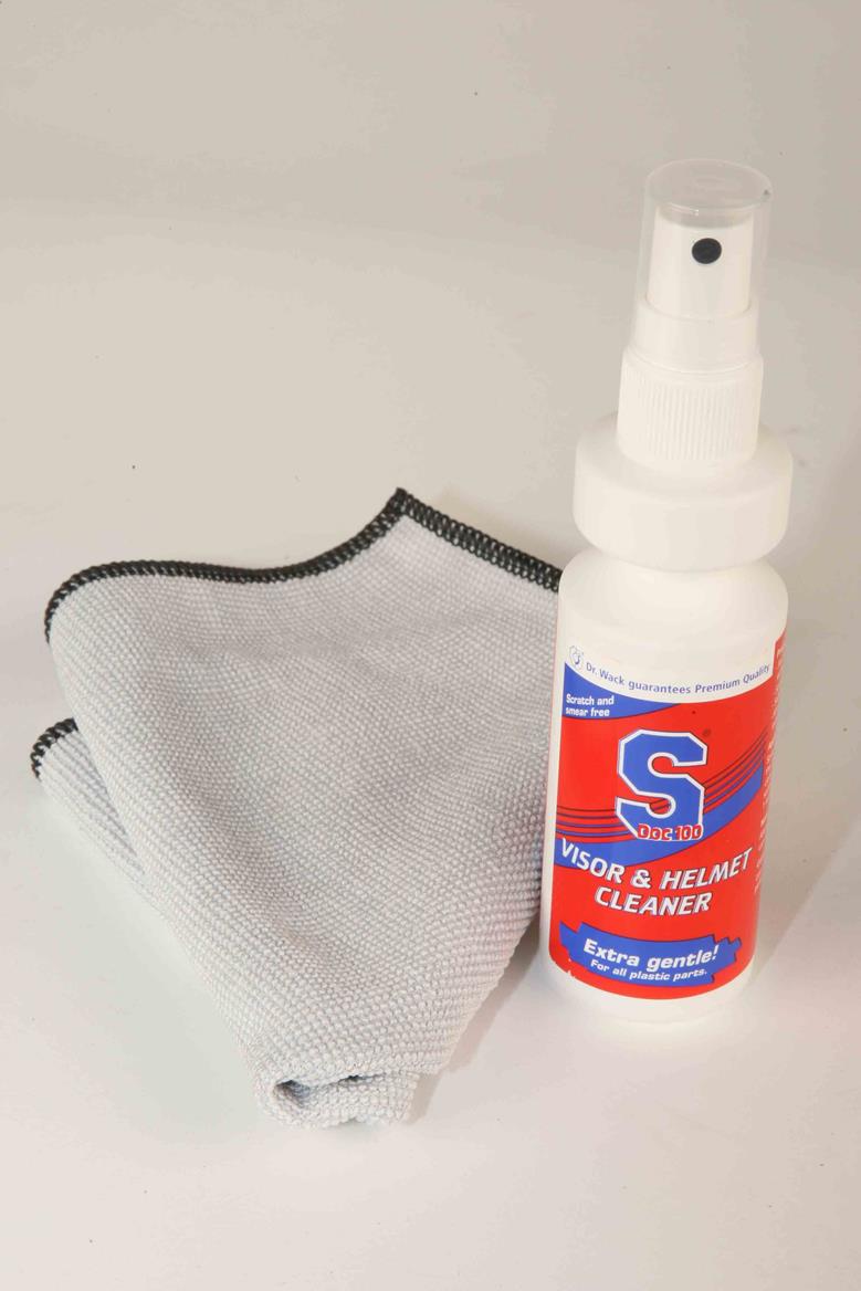 SDoc100 visor and helmet cleaner MCN